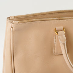 Prada Large Galleria Saffiano Beige Bag