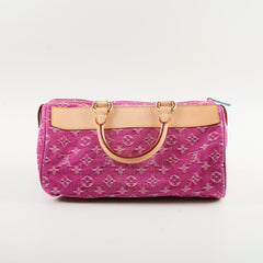 Louis Vuitton 2006 Pink Denim Speedy Noe