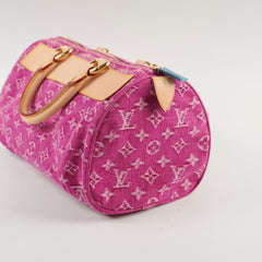 Louis Vuitton 2006 Pink Denim Speedy Noe