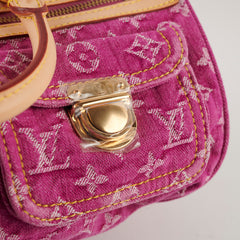 Louis Vuitton 2006 Pink Denim Speedy Noe