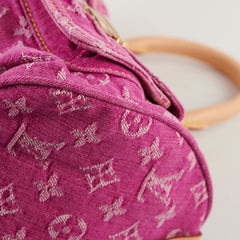 Louis Vuitton 2006 Pink Denim Speedy Noe