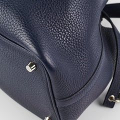 Hermes Picotin 18 Clemence Blue Nuit T Stamp