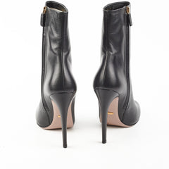 Gucci Heel Boots Black Szie 39