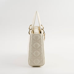 Christian Dior ABC Lady Dior White