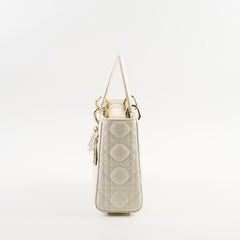 Christian Dior ABC Lady Dior White