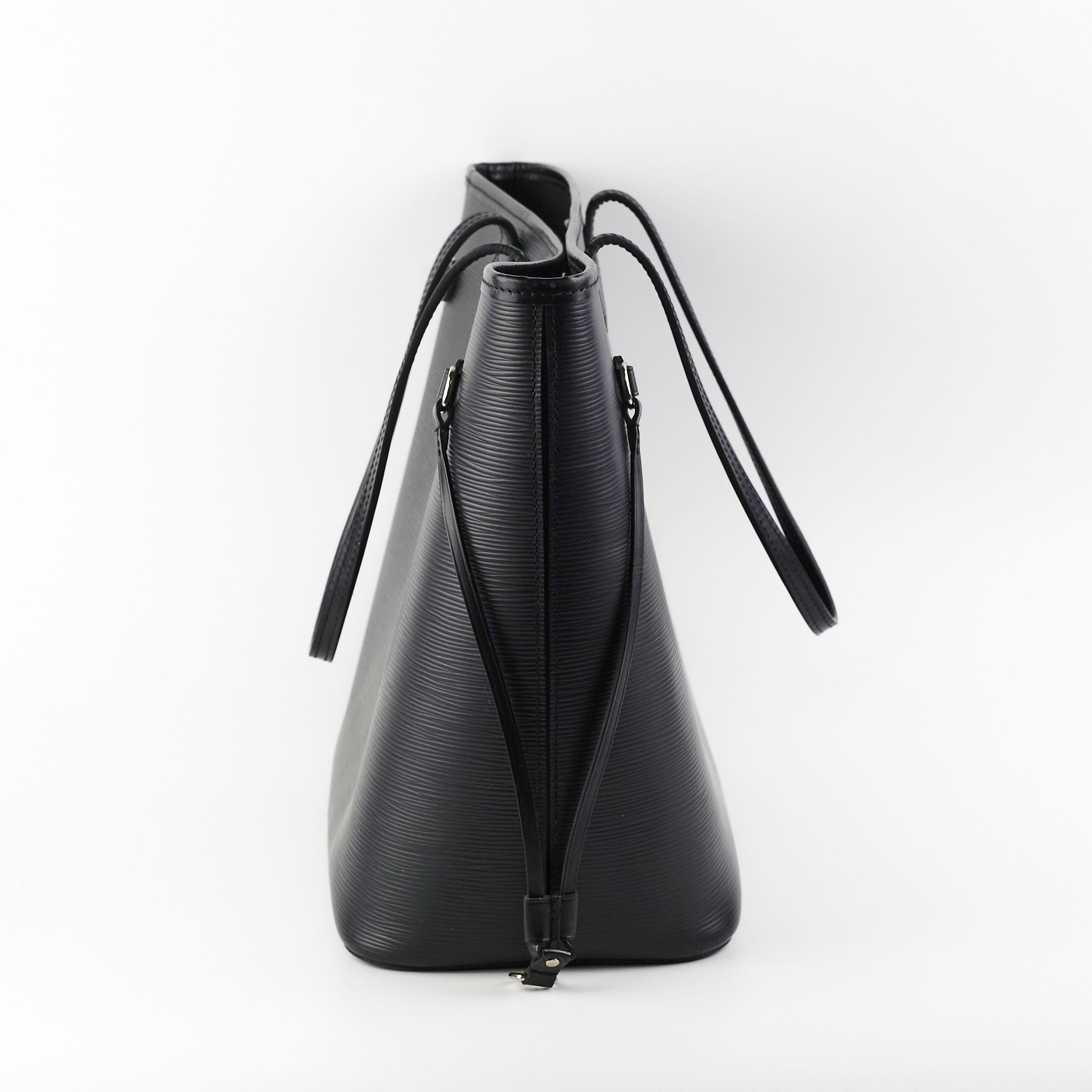 Louis Vuitton Neverfull MM Black Epi - THE PURSE AFFAIR