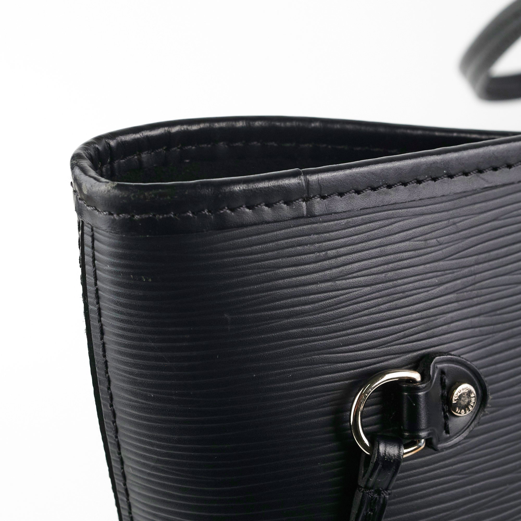 Louis Vuitton Neverfull MM Black Epi Leather Tote – Debsluxurycloset