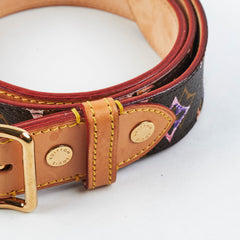 Louis Vuitton Watercolour Monogram Belt Size 80