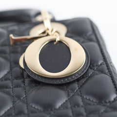 Christian Dior Small Lady Dior ABC Black