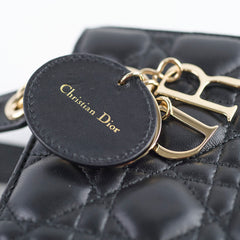 Christian Dior Small Lady Dior ABC Black