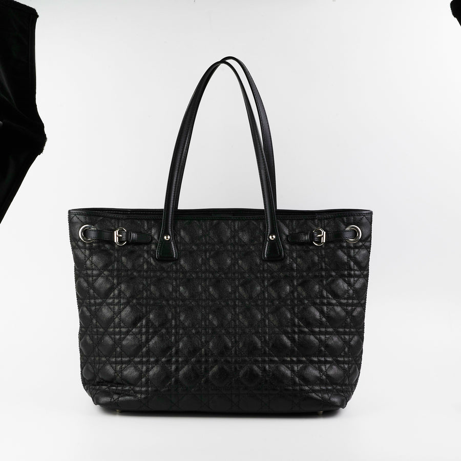 Dior Small 30 Montaigne Bag Black - THE PURSE AFFAIR