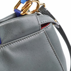 Fendi Mini Peekaboo Blue Grey