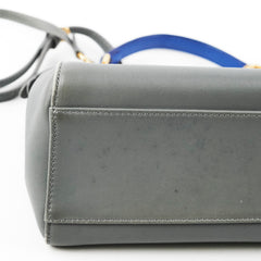 Fendi Mini Peekaboo Blue Grey