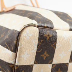 Louis Vuitton Vintage Neverfull MM Rayures Monogram Shoulder Bag