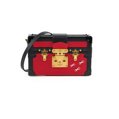 Louis Vuitton Red Petite Malle