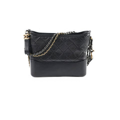 Chanel Medium Aged Calfskin Gabrielle Black Series 29