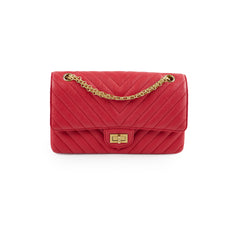 Chanel Reissue 226 Calfskin Red 27 series