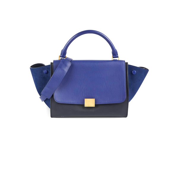 Celine trapeze clearance blue