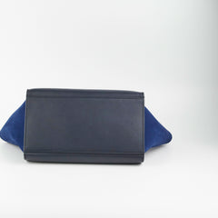 Celine Small Trapeze Blue/Black