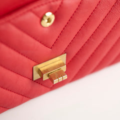 Chanel Reissue 226 Calfskin Red 27 series