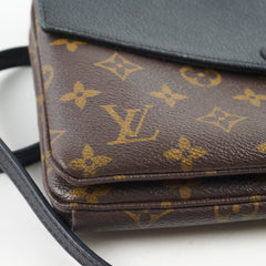 Louis Vuitton Twinset Monogram Bag Black