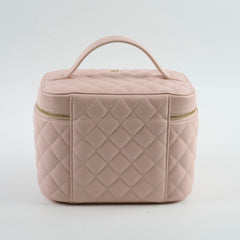 Chanel Caviar Vanity Rose Pink Series 30