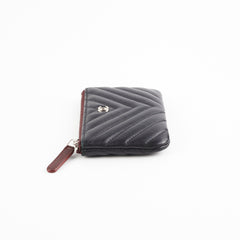 Chanel Small Chevron Black O Case