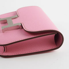 Hermes Slim Constance Bubblegum Pink Z Stamp