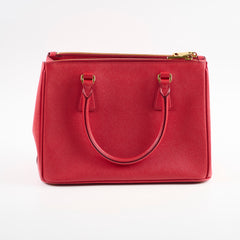 Prada Saffiano Red Small Shoulder Bag