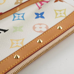 Louis Vuitton Multicolour Pochette White