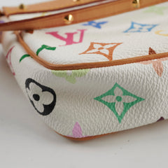 Louis Vuitton Multicolour Pochette White