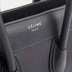 Celine Micro Luggage Black