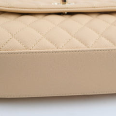 Chanel Coco Handle Small Beige Lizard Handle- Series 30