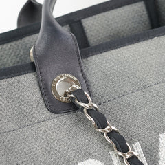 Chanel Medium Deauville Tote Grey