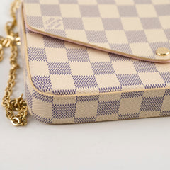 Louis Vuitton Felicie Damier Azur