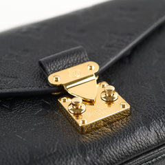 Louis Vuitton Pochette Metis East West Black Empreinte