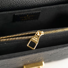 Louis Vuitton Pochette Metis East West Black Empreinte