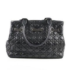 Christian Dior Cannage Chri Chri Tote Black