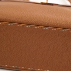 Hermes Kelly 32 Togo Gold A Stamp