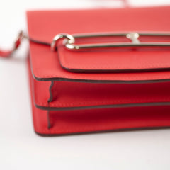 Hermes Mini Roulis Evercolor Red X Stamp