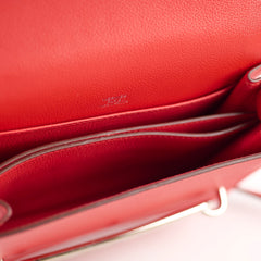 Hermes Mini Roulis Evercolor Red X Stamp