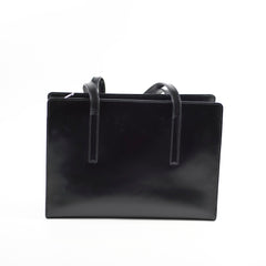 Prada Re-edition 1995 Brushed-Leather Medium Tote Bag Black