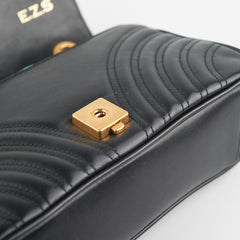 Gucci Marmont Small Black Shoulder Bag