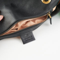 Gucci Marmont Small Black Shoulder Bag