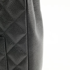 Chanel Caviar PST Petite Shopping Tote Black