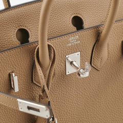 Hermes Birkin 25 Beige Marfa W Stamp 2024