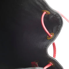 Louis Vuitton Vintage Bucket Bag Black / Red Epi Leather