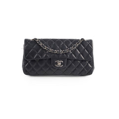 Chanel East West Flap Black