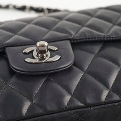 Chanel East West Flap Black