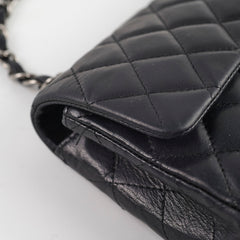 Chanel East West Flap Black